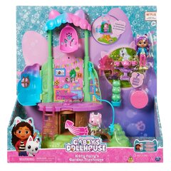 Кукольный домик-трансформер Gabby's Garden Treehouse Playset с подсветкой, 2 фигурки, 5 аксессуаров, 1 доставка, 3 предмета мебели, детские игрушки для детей от 3 лет и старше цена и информация | Игрушки для девочек | hansapost.ee