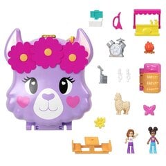 Polly Pocket Camp Adventure Lama Compact hind ja info | Mänguasjad tüdrukutele | hansapost.ee