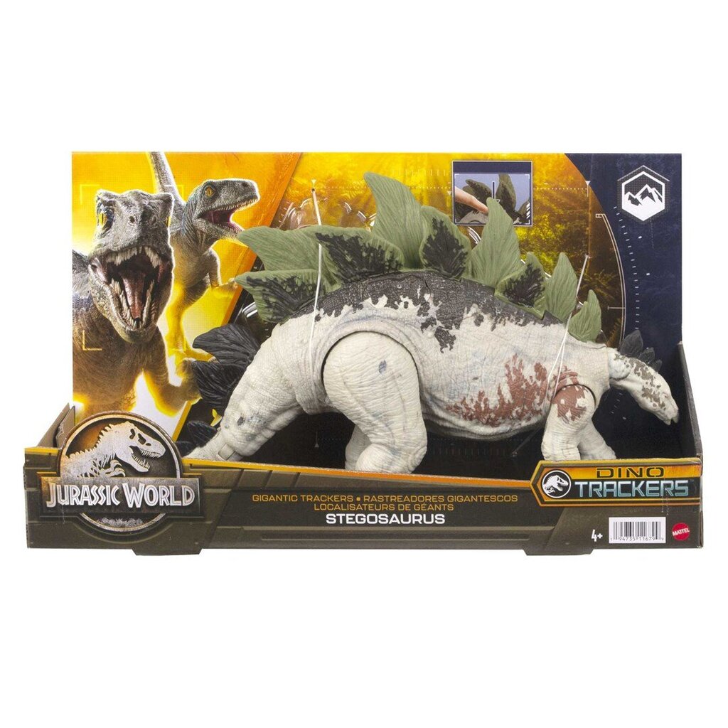 Jurassic World Stegosaurus Mega Action цена и информация | Mänguasjad poistele | hansapost.ee