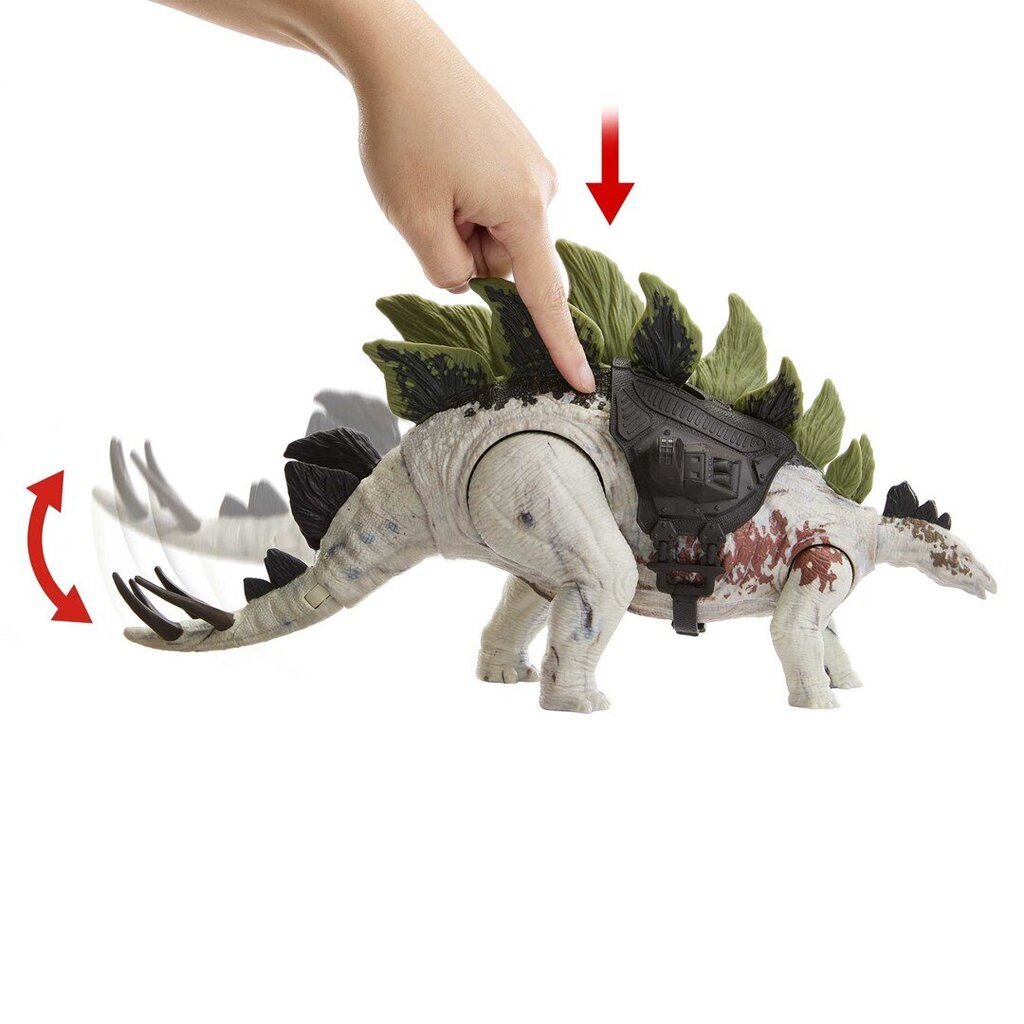 Jurassic World Stegosaurus Mega Action цена и информация | Mänguasjad poistele | hansapost.ee