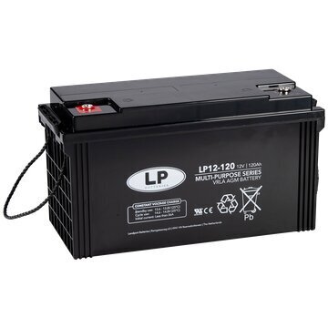 Aku Vrla LP, 120Ah, 12V цена и информация | Mootorrataste akud | hansapost.ee