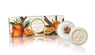 Apelsini- ja kaneelilõhnaga seep Saponificio Artigianale Fiorentino, 3x100 g hind ja info | Seebid | hansapost.ee