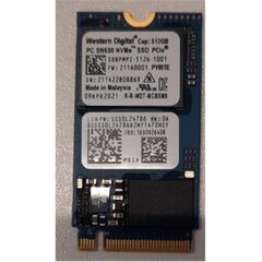 Жесткий диск Lenovo ThinkPad 4XB1B85886 512 GB, SSD form factor M.2 2242, SSD interface PCIe NVMe цена и информация | Внутренние жёсткие диски (HDD, SSD, Hybrid) | hansapost.ee