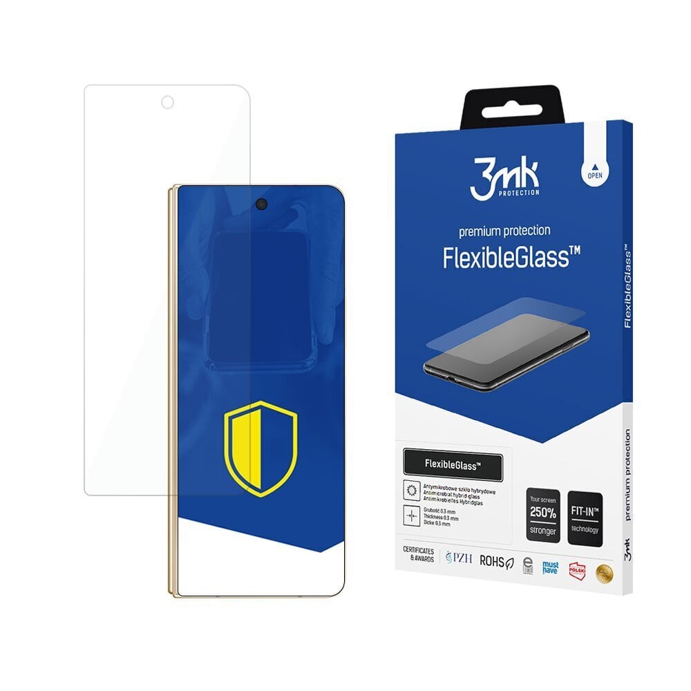 Samsung Galaxy Z Fold4 (Front) - 3mk FlexibleGlass™ screen protector hind ja info | Ekraani kaitseklaasid ja kaitsekiled | hansapost.ee