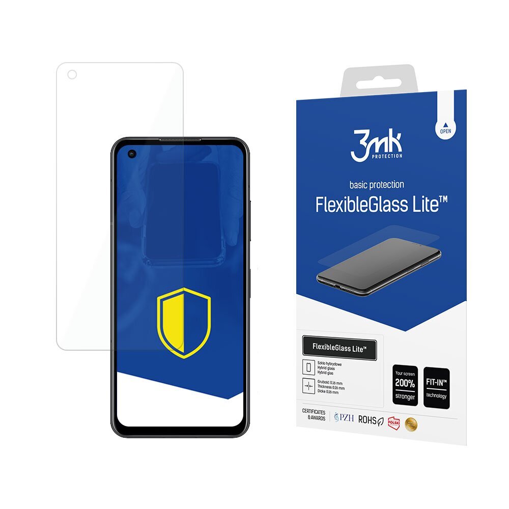 Asus Zenfone 9 - 3mk FlexibleGlass Lite™ screen protector цена и информация | Ekraani kaitseklaasid ja kaitsekiled | hansapost.ee