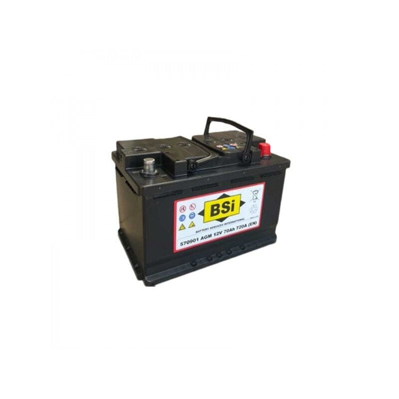 Aku 70 Ah 720 A EN 12V AGM BSI 570901 AGM hind ja info | Autoakud | hansapost.ee