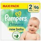 Mähkmed Pampers Harmonie Maxi Pack, suurus 2, 4-8 kg, 96 tk цена и информация | Mähkmed, riidest mähkmed | hansapost.ee