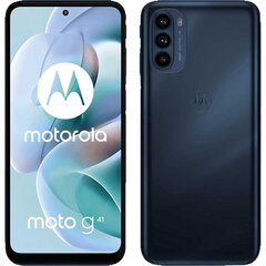 Motorola Moto G41 Dual Sim 4/128GB Meteorite Black цена и информация | Мобильные телефоны | hansapost.ee