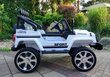 Elektriline maastur lastele Jeep S2388, valge hind ja info | Laste elektriautod | hansapost.ee