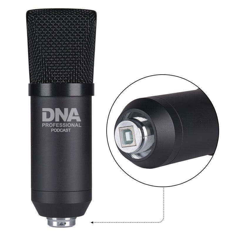 USB kondensaatormikrofoni komplekt DNA Podcast 700 hind ja info | Mikrofonid | hansapost.ee