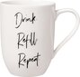 Like by Villeroy & Boch Statement Kruus Drink. Refill. Repeat. hind ja info | Klaasid, kruusid ja kannud | hansapost.ee