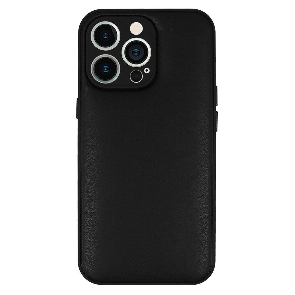 Telefoniümbris Leather 3D - iPhone 11 D1, must цена и информация | Telefonide kaitsekaaned ja -ümbrised | hansapost.ee