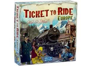 Lauamäng Ticket to Ride Europe hind ja info | Days of Wonder Lastekaubad ja beebikaubad | hansapost.ee