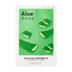 Missha niisutav kangasmask "Aloe", 19 g hind ja info | Näomaskid ja silmamaskid | hansapost.ee