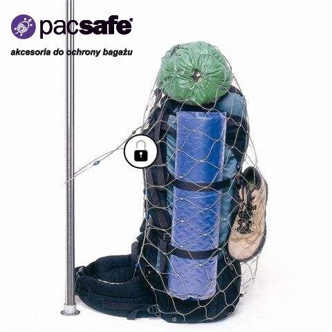 Pagasi turvavõrk Pacsafe 120L (L) цена и информация | Spordikotid ja seljakotid | hansapost.ee