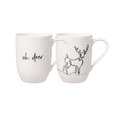 Like by Villeroy & Boch Statement Xmas Set Reindeer набор чашек, 2 шт.