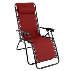 Tugitool Relax Patio, punane цена и информация | Садовые стулья, кресла, пуфы | hansapost.ee