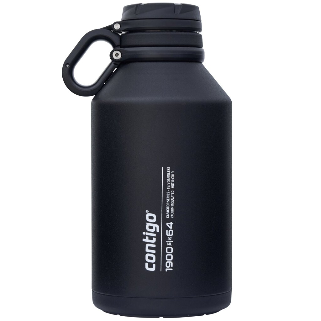 Termos, Contigo Grand 1900 ml, Must hind ja info | Termosed ja termokruusid | hansapost.ee