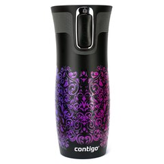 Termokruus, Contigo West Loop 470 ml, Must - Glamour hind ja info | Termosed ja termokruusid | hansapost.ee