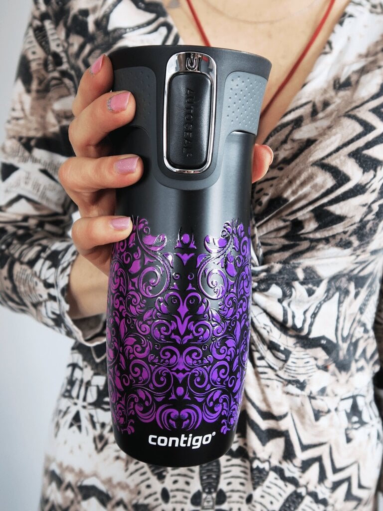 Termokruus, Contigo West Loop 470 ml, Must - Glamour hind ja info | Termosed ja termokruusid | hansapost.ee