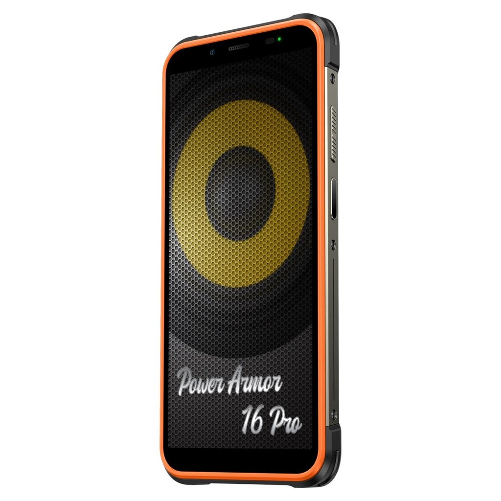 Ulefone Power Armor 16 Pro 4/64GB UF-PA16P/OE Orange/Black hind ja info | Telefonid | hansapost.ee