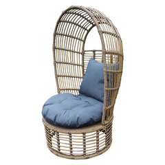 Садовое кресло Patio Emmanuel, коричневый/серый цвет цена и информация | Садовые стулья, кресла, пуфы | hansapost.ee