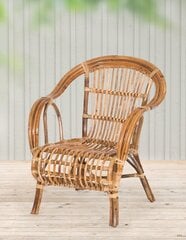 Кресло 4Living Charly, коричневое цена и информация | Садовые стулья, кресла, пуфы | hansapost.ee