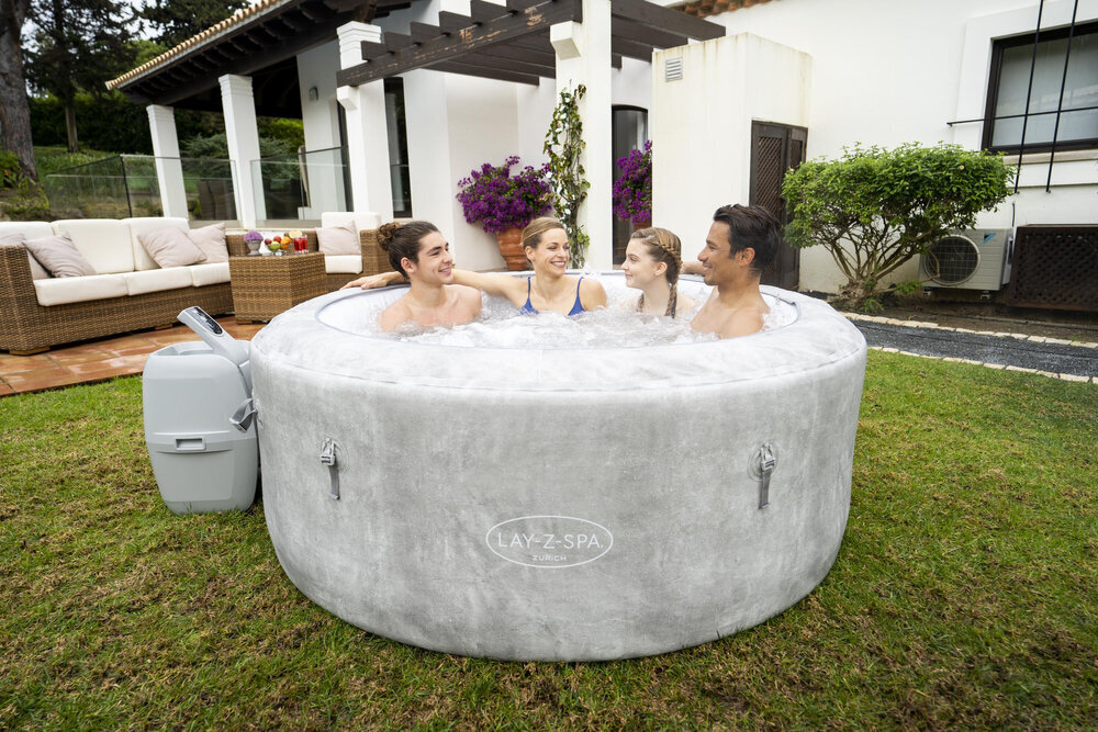 Mullivann Bestway 60065 Lay-Z-Spa Zurich Jacuzzi 180cm (filtrita) цена и информация | Basseinid | hansapost.ee