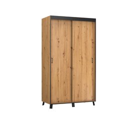 Шкаф ADRK Furniture Bergamo, 150 см, коричневый цена и информация | Шкафы | hansapost.ee
