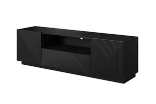ТВ столик Bogart Asha 167, черный цвет цена и информация |  Тумбы под телевизор | hansapost.ee