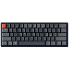 Клавиатура Keychron K8, TKL, Gateron G Pro Brown Switch, беспроводная, черная, US цена и информация | Keychron Компьютерная техника | hansapost.ee