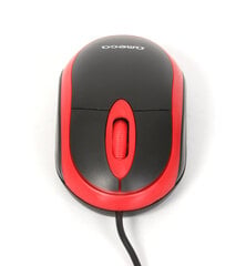 Omega OM06VR, черный/красный цена и информация | Компьютерные мыши | hansapost.ee