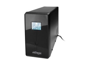 UPS Energenie-Gembird Line-Interactive,1500VA,3xIEC,2xSchuko 230V,USB,RJ11,LCD hind ja info | Puhvertoiteallikad | hansapost.ee