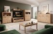 Riiul ADRK Furniture Janez, pruun hind ja info | Riiulid | hansapost.ee
