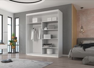 Шкаф ADRK Furniture Esti 180, черный цена и информация | Шкафы | hansapost.ee