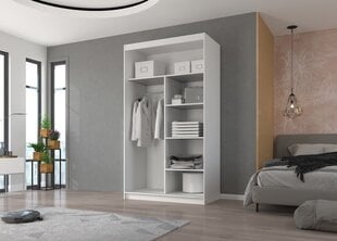 Шкаф ADRK Furniture Esti 120, черный цена и информация | Шкафы | hansapost.ee