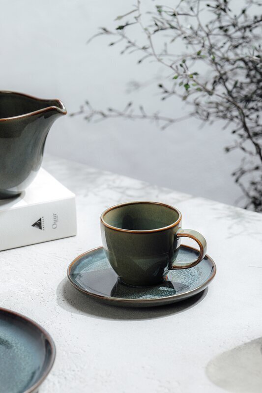 Like by Villeroy & Boch Crafted Breeze taldrik espressotassile, 12 cm hind ja info | Lauanõud ja nõude komplektid | hansapost.ee