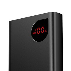 Зарядное устройство Baseus Adaman Metal, 20000мАч, 22.5Вт (черное) цена и информация | Зарядные устройства Power bank | hansapost.ee