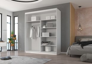 Шкаф ADRK Furniture Esti 180, коричневый цена и информация | Шкафы | hansapost.ee