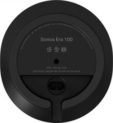Sonos умная колонка Era 100, черный цена и информация | Аудио колонки | hansapost.ee