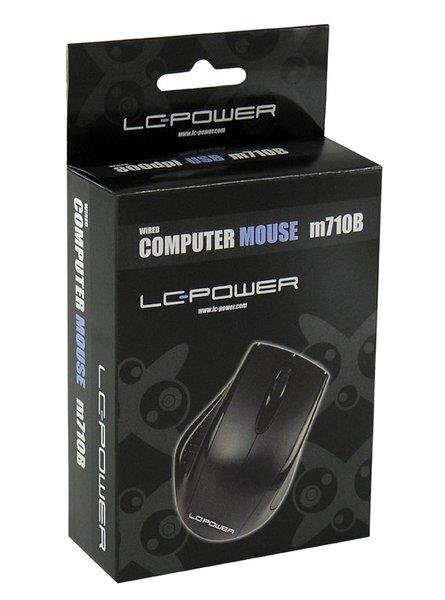 LC-Power M710B, must цена и информация | Arvutihiired | hansapost.ee