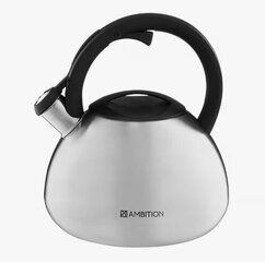 Чайник Ambition со свистком Acero, 2,6 л цена и информация | Чайники, кофейники | hansapost.ee