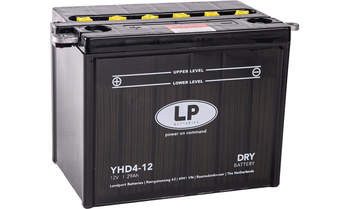 Aku Landport YHD4-12, 28 Ah 12V цена и информация | Mootorrataste akud | hansapost.ee