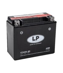 Aku Landport YTX20L-BS, 18 Ah 12V hind ja info | Mootorrataste akud | hansapost.ee