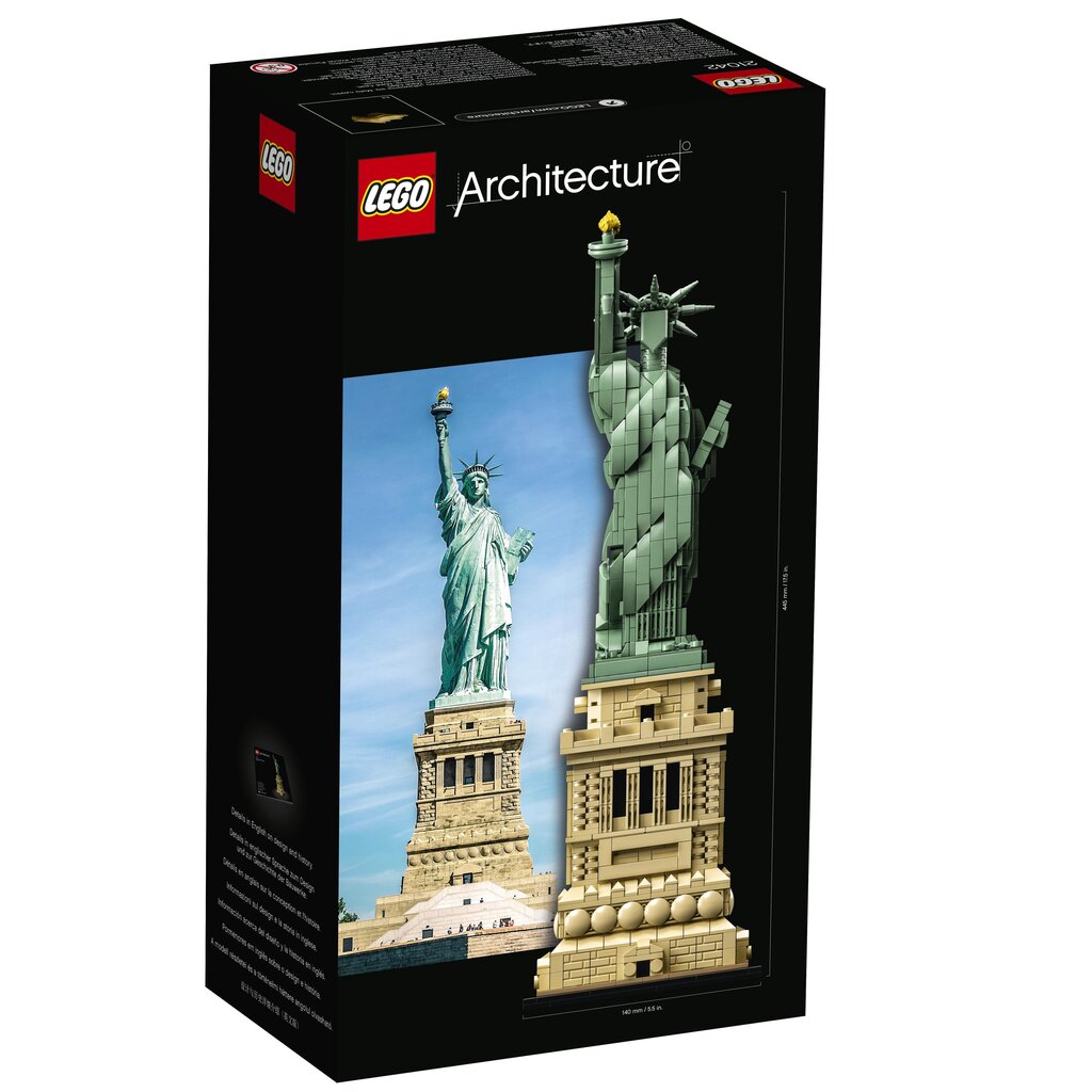 21042 LEGO® Architecture Vabadussammas цена и информация | Klotsid ja konstruktorid | hansapost.ee