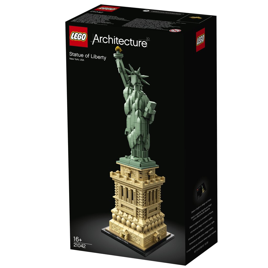 21042 LEGO® Architecture Vabadussammas цена и информация | Klotsid ja konstruktorid | hansapost.ee