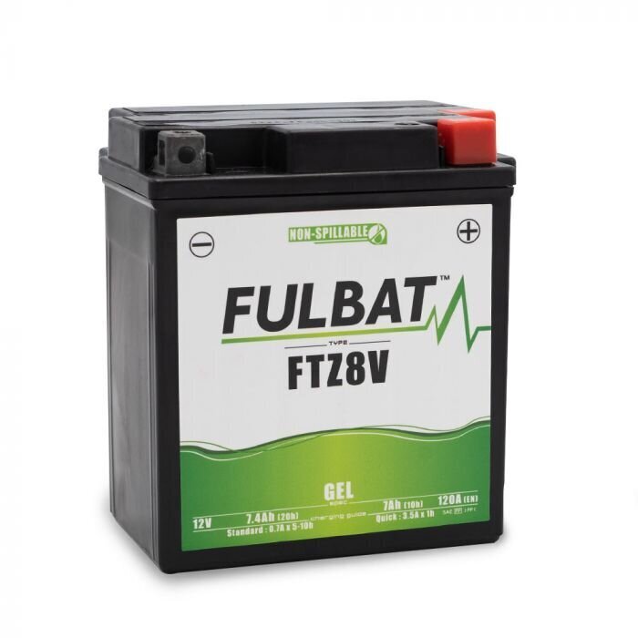 Aku Fulbat GTZ8V, 7 Ah 120 A EN 12V hind ja info | Mootorrataste akud | hansapost.ee