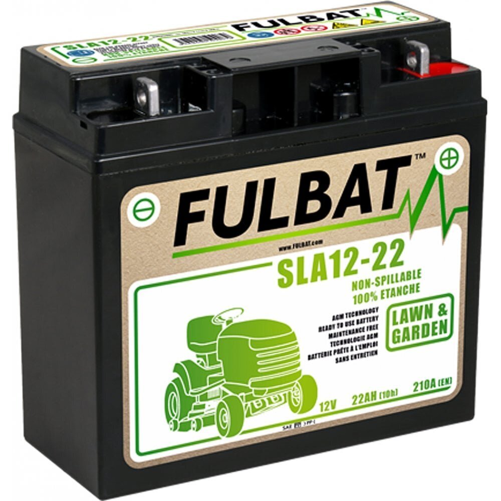 Aku Fulbat SLA12-22, 22 Ah 12V hind ja info | Mootorrataste akud | hansapost.ee