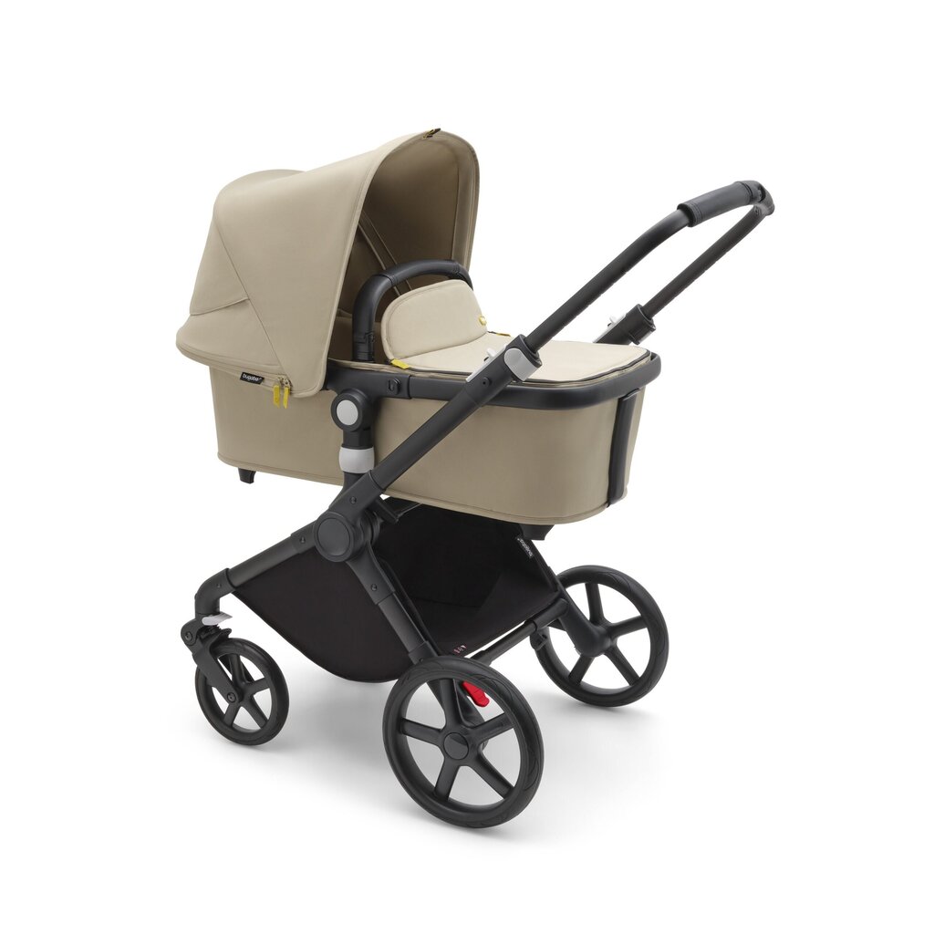 Bugaboo Fox Cub universaalne lapsevanker, Black/Desert Beige-Desert Beige цена и информация | Vankrid, jalutuskärud | hansapost.ee