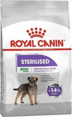Kuivtoit Royal Canin väikestest tõugudest steriliseeritud koertele kodulinnulihaga, 3kg hind ja info | Koerte kuivtoit ja krõbinad | hansapost.ee